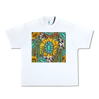 White western cactus with sunflowers and turquoise tumbler tbs Urban Heavy Tee - TumblerDesignByShophia
