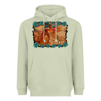 Matcha chicken western Heavyweight Hoodie - RacoonDesign
