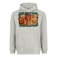 Moon Dust chicken western Heavyweight Hoodie - RacoonDesign