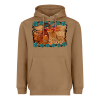 Toasted Coconut chicken western Heavyweight Hoodie - RacoonDesign
