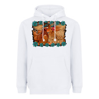 White chicken western Heavyweight Hoodie - RacoonDesign