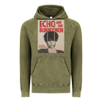 Vintage Olive echo and the bunnymen Vintage Hoodie - lanVoArt