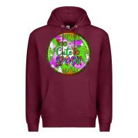 Burgundy too cute to spook earrings Premium Hoodie - BundleAndBundleShop