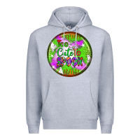 Heather Grey too cute to spook earrings Premium Hoodie - BundleAndBundleShop