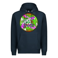 Navy too cute to spook earrings Premium Hoodie - BundleAndBundleShop