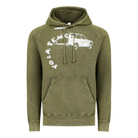 Vintage Olive yo tengo la Vintage Hoodie - lanVoArt