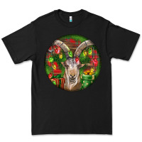 Black Spanish Goat Christmas Ornament Premium Tee - LillyAllenDesigns