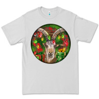 Dove Grey Spanish Goat Christmas Ornament Premium Tee - LillyAllenDesigns
