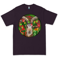 Plum Spanish Goat Christmas Ornament Premium Tee - LillyAllenDesigns