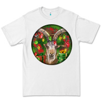 White Spanish Goat Christmas Ornament Premium Tee - LillyAllenDesigns