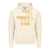 Vintage Artic relax the trombone player is here gift trombone gifts Vintage Hoodie - lanVoArt