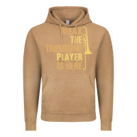 Vintage Camel relax the trombone player is here gift trombone gifts Vintage Hoodie - lanVoArt