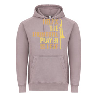 Vintage Zinc relax the trombone player is here gift trombone gifts Vintage Hoodie - lanVoArt