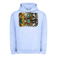 Pigment Grape Ice western handdrawn patterns brushstrokes Urban Hoodie - BarkalooDesign