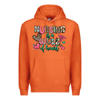 Carrot nursing is a work of heart Premium Hoodie - RanaPortraitStore
