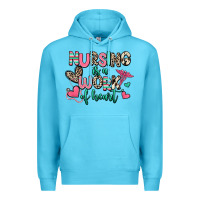 Ocean Blue nursing is a work of heart Premium Hoodie - RanaPortraitStore