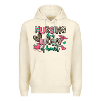Sandshell nursing is a work of heart Premium Hoodie - RanaPortraitStore