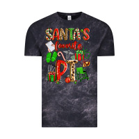 Cloud Black santa's favorite pt Vintage Tee - texasbilliewilder