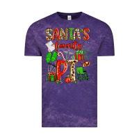 Cloud Purple santa's favorite pt Vintage Tee - texasbilliewilder