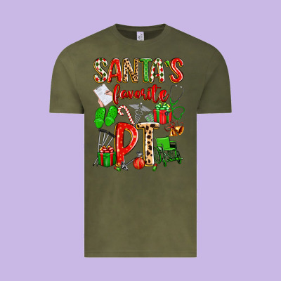 Santa's Favorite Pt Vintage Tee Designed By Texasbilliewilder