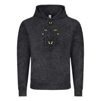 Vintage Black haunted mansion wallpaper Vintage Hoodie - lanVoArt