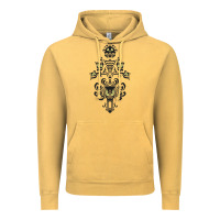 Vintage Mustard haunted mansion wallpaper Vintage Hoodie - lanVoArt
