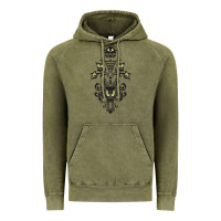 Vintage Olive haunted mansion wallpaper Vintage Hoodie - lanVoArt