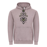 Vintage Zinc haunted mansion wallpaper Vintage Hoodie - lanVoArt