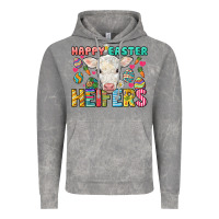 Cloud Rock Happy Easter Heifers Easter Day Vintage Hoodie - HowdyJamesFarm