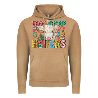 Vintage Camel Happy Easter Heifers Easter Day Vintage Hoodie - HowdyJamesFarm