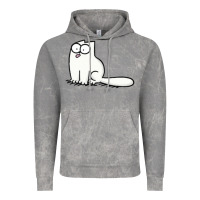 Cloud Rock simon's cat 1 Vintage Hoodie - lanVoArt