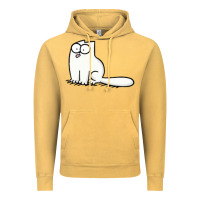 Vintage Mustard simon's cat 1 Vintage Hoodie - lanVoArt