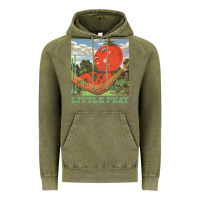 Vintage Olive waiting for columbus little feat music Vintage Hoodie - lanVoArt