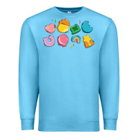 Ocean Blue st patrick's lucky charms Premium Sweatshirt - Artiststas
