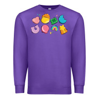 Purple st patrick's lucky charms Premium Sweatshirt - Artiststas