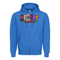 True Royal spooky summer vibes Zipper Hoodie - CowhideDigitalArt