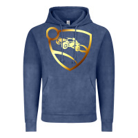 Vintage Denim mens best rocket league cute gifts Vintage Hoodie - lanVoArt