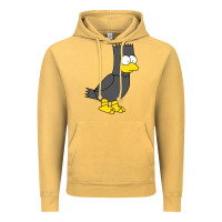 Vintage Mustard bart as edgar allen poe raven nevermore halloween Vintage Hoodie - lanVoArt