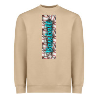 Mushroom softball and baseball pen wraps Heavyweight Sweatshirt - BundleAndBundleShop