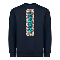 Navy softball and baseball pen wraps Heavyweight Sweatshirt - BundleAndBundleShop