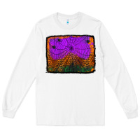 White halloween spider web background Long Sleeve Tee - Jasminsmagicworld