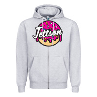 Heather Grey jett lawrence merch s gift for fans, for men and women, gift mother da Zipper Hoodie - lanVoArt