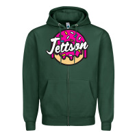 Sports Green jett lawrence merch s gift for fans, for men and women, gift mother da Zipper Hoodie - lanVoArt