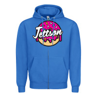 True Royal jett lawrence merch s gift for fans, for men and women, gift mother da Zipper Hoodie - lanVoArt