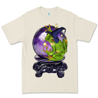 Halloween Frog With Crystal Ball Premium Tee | Teevron