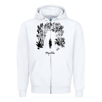 White sigur ros   takk Zipper Hoodie - lanVoArt