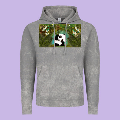 Cute Panda Vintage Hoodie Designed By Tumblerdesignbyshophia