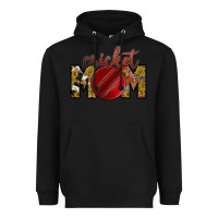 Black cricket mom Heavyweight Hoodie - RacoonDesign