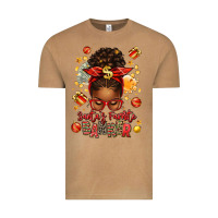 Vintage Camel santa favorite banker afro messy bun Vintage Tee - texasbilliewilder