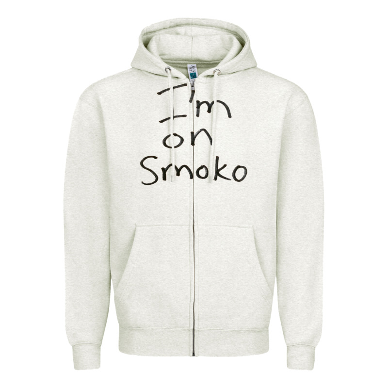 Handwritten I'm On Smoko Hot Australian Lingo The Chats Zipper Hoodie by lanVoArt | Teevron